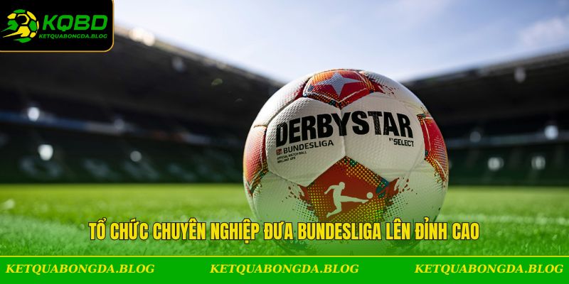 Tổ chức chuyên nghiệp đưa Bundesliga lên đỉnh cao